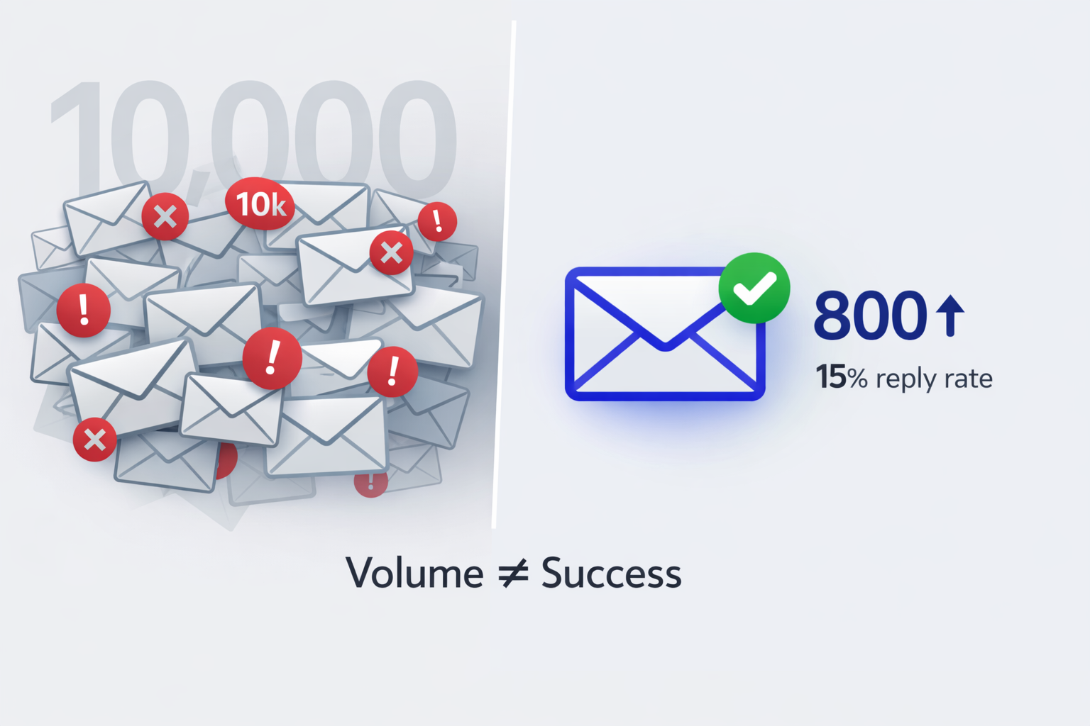 Why We Built an AI Email Tool That Sends Fewer Emails (And Gets More Replies)